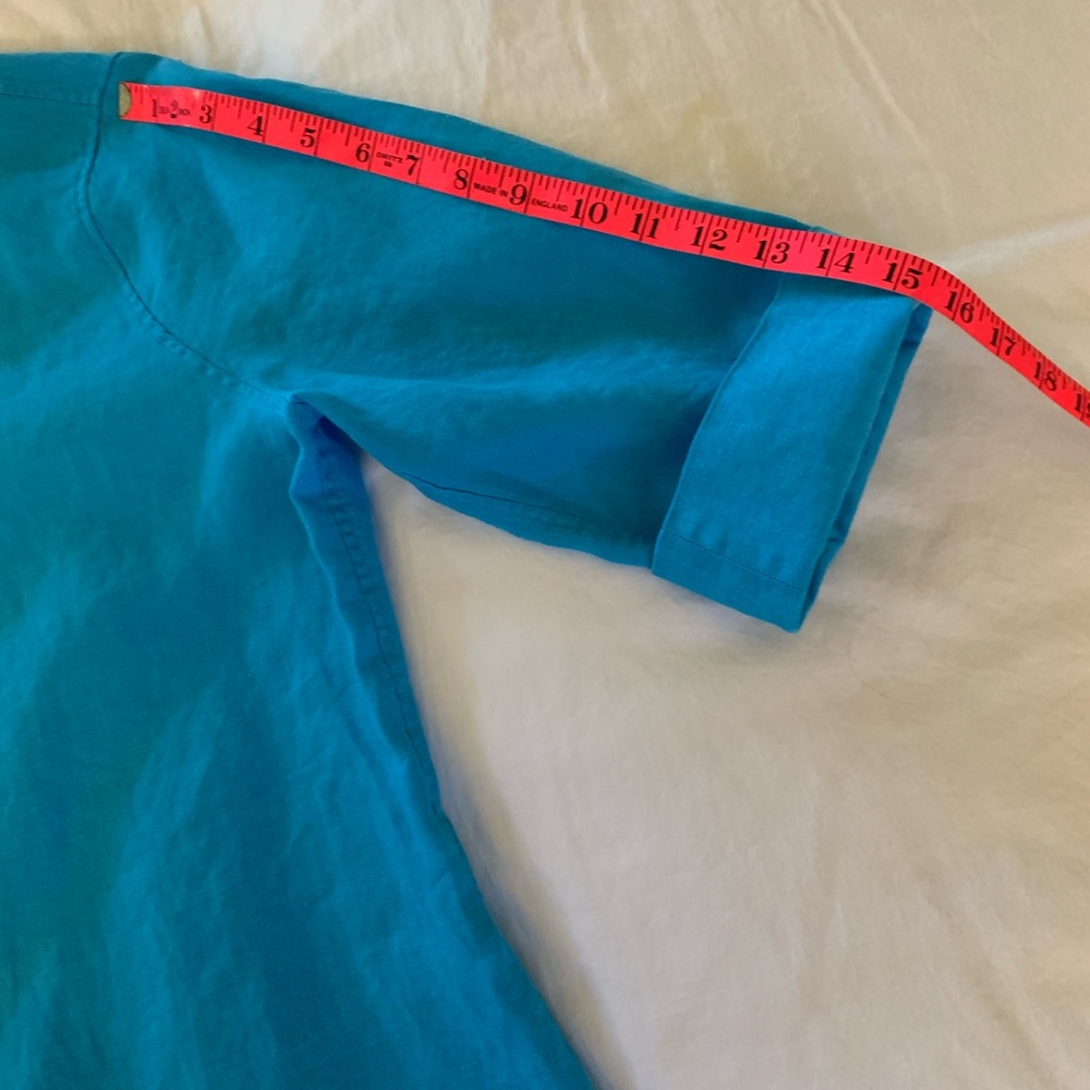 Chico’s No-iron Linen Shirt size 2(L-12). - Picture 11 of 11
